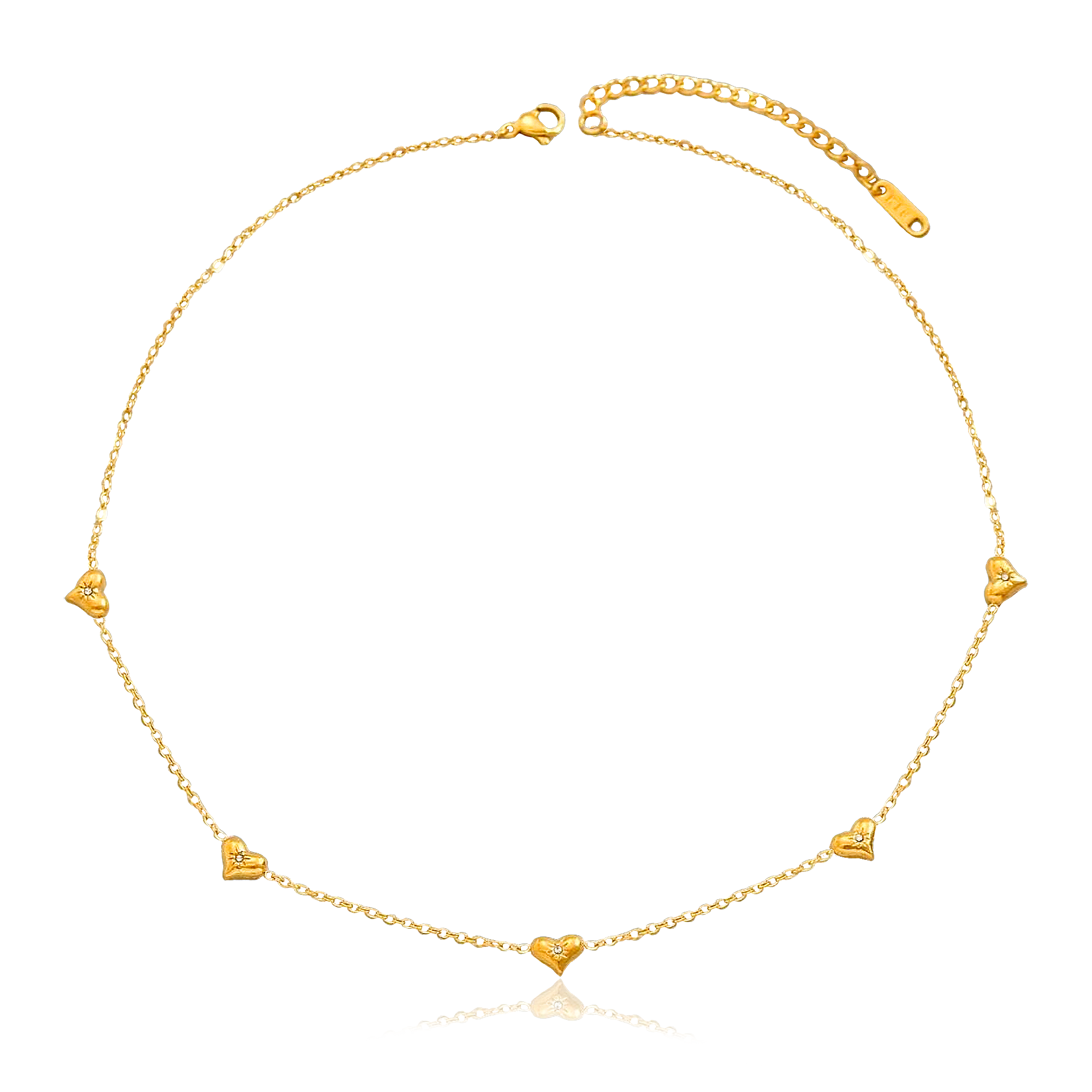 Choker Shiny Love Oro