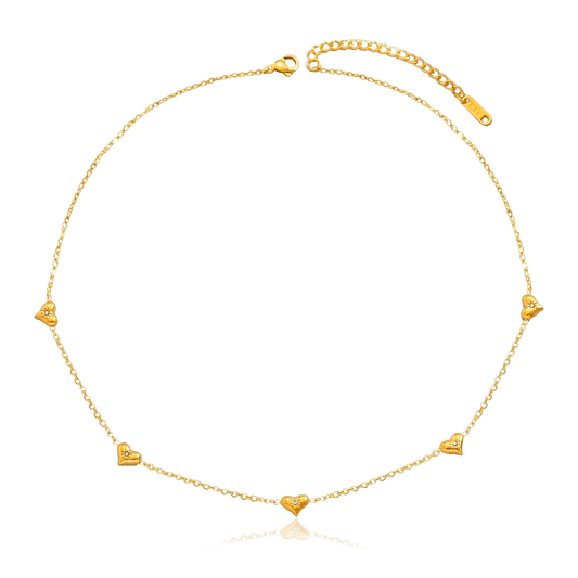 Choker Shiny Love Oro