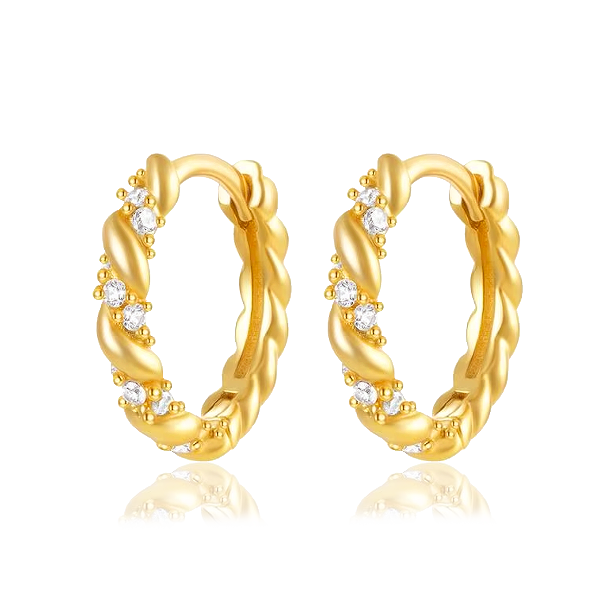 Axelia Gold Earrings