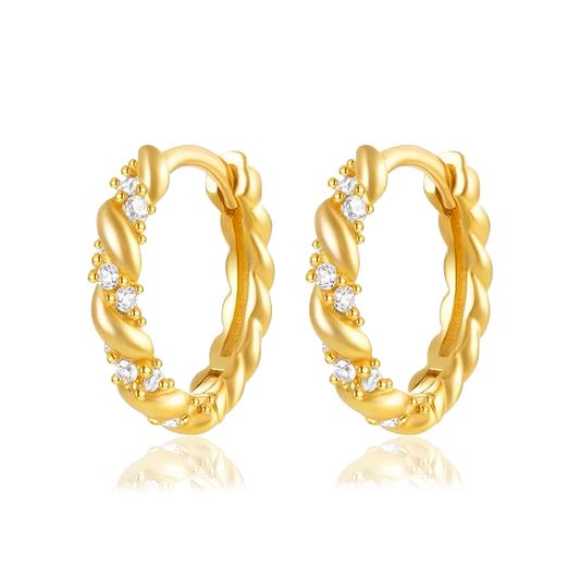 Axelia Gold Earrings