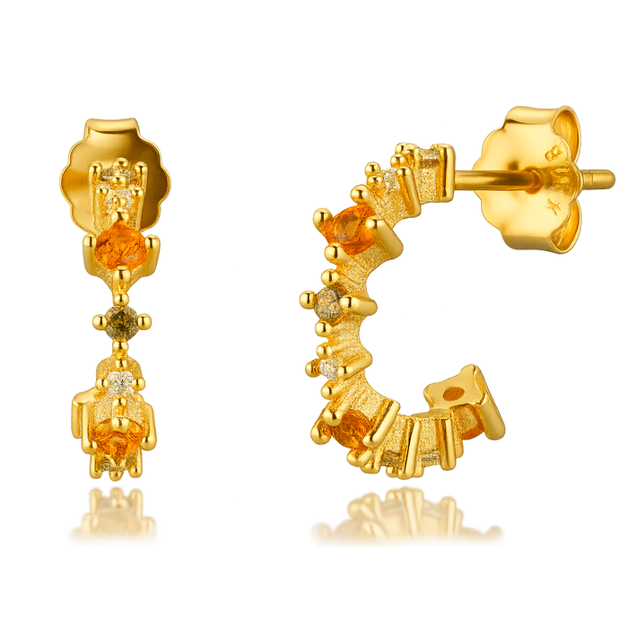 Orecchini Minerva Small Oro