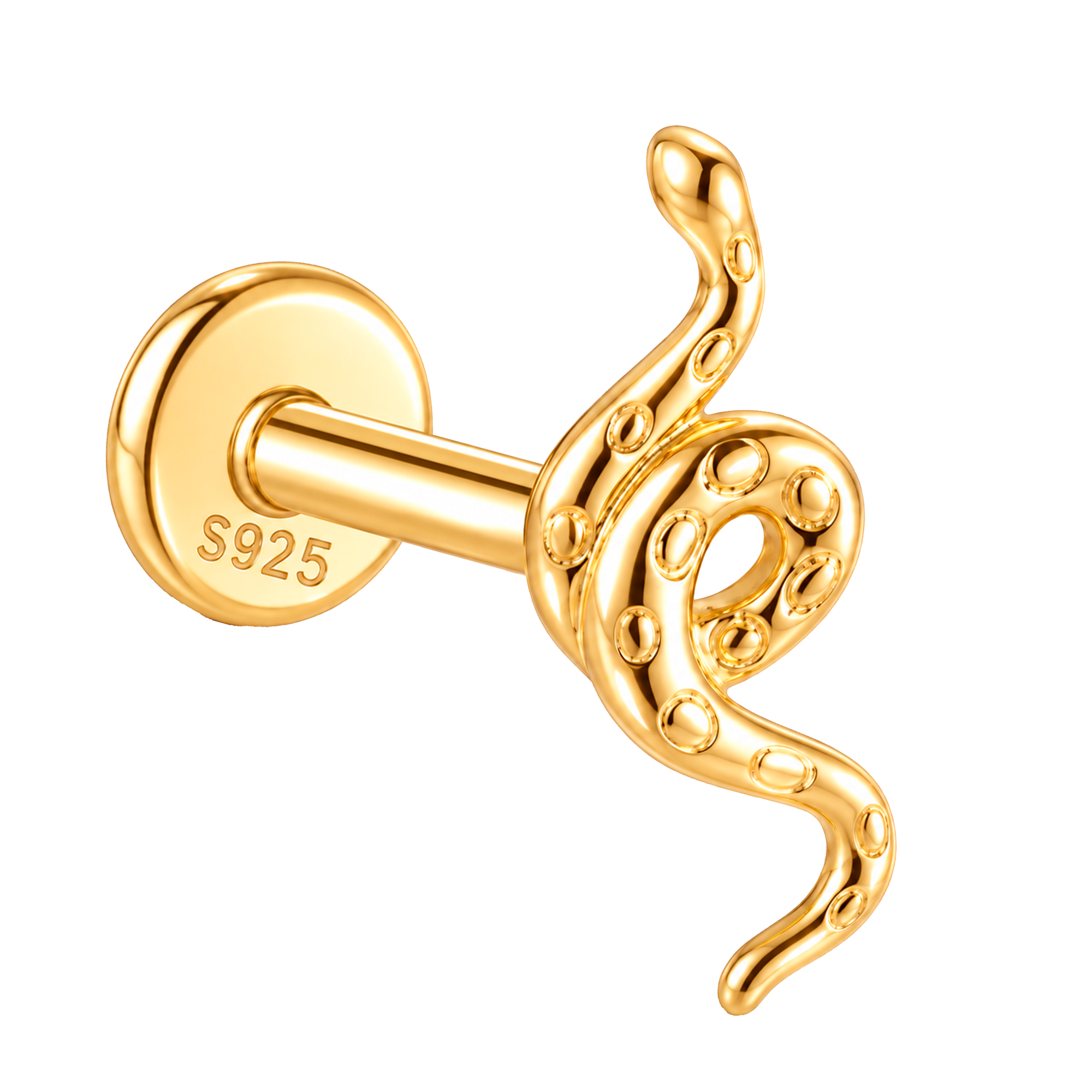 Orecchino Squalo Martello Oro