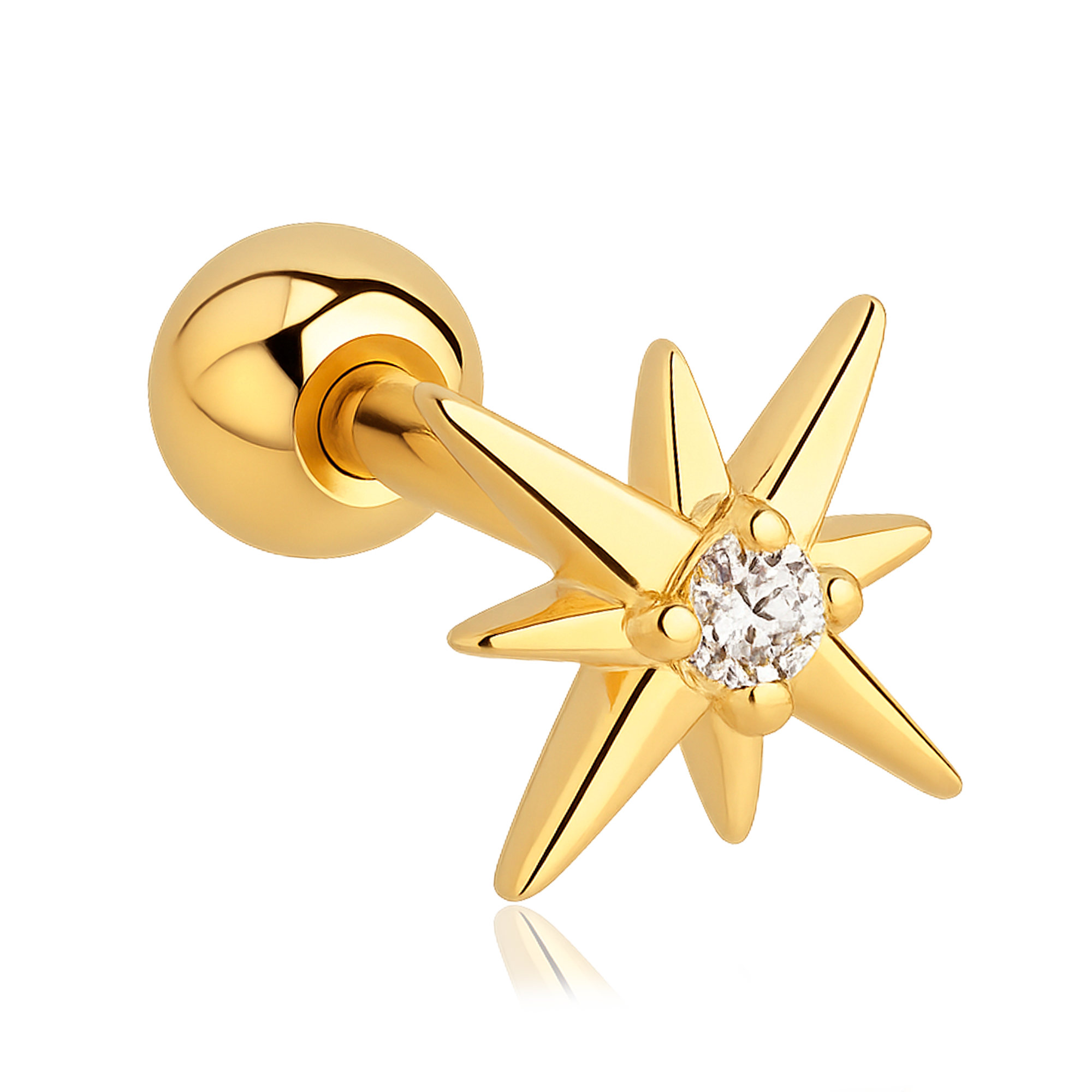 Pendiente Mini Stella Oro