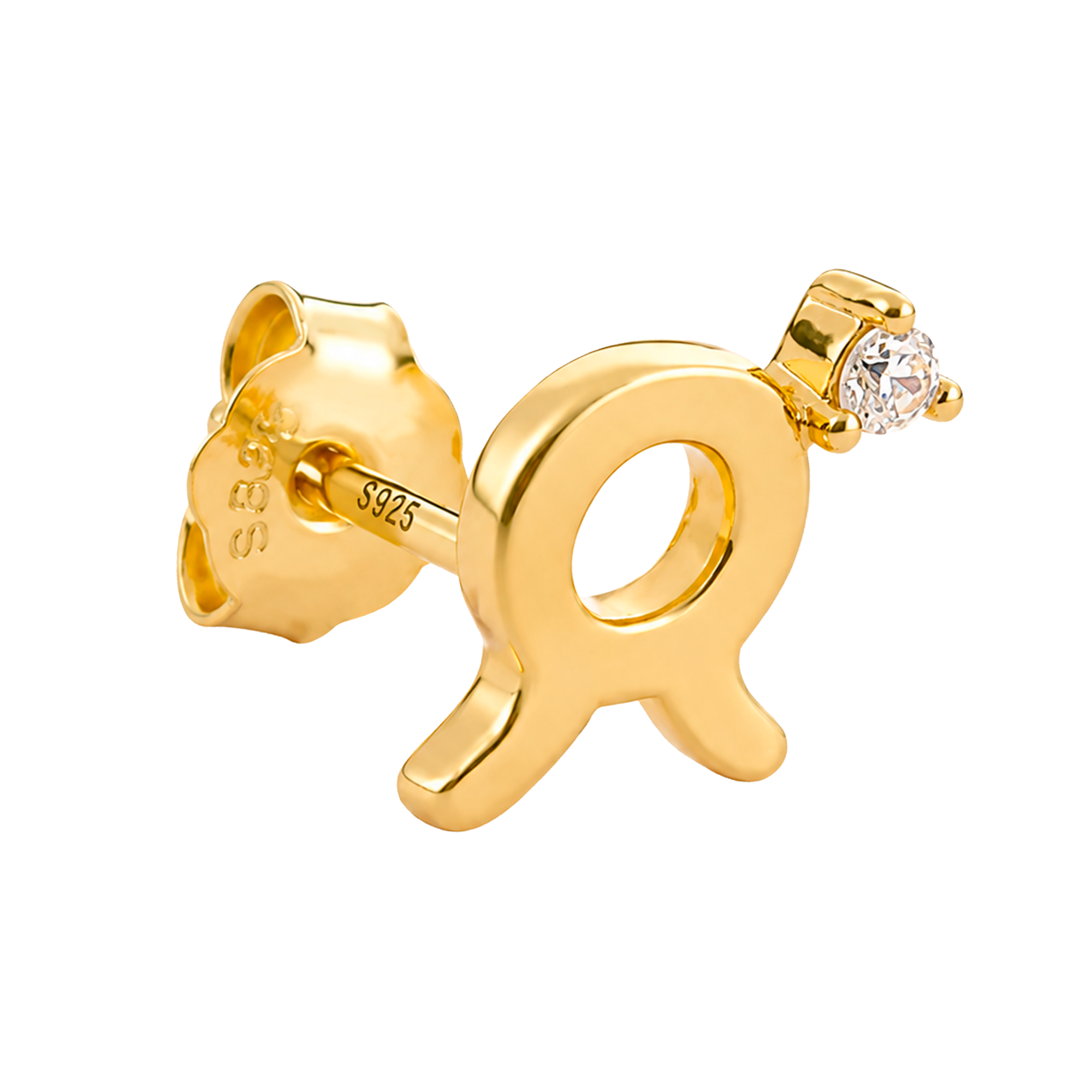 Orecchino Mini Zodiaco Oro