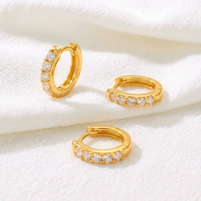 Aro Mini Blanco Oro - 5mm