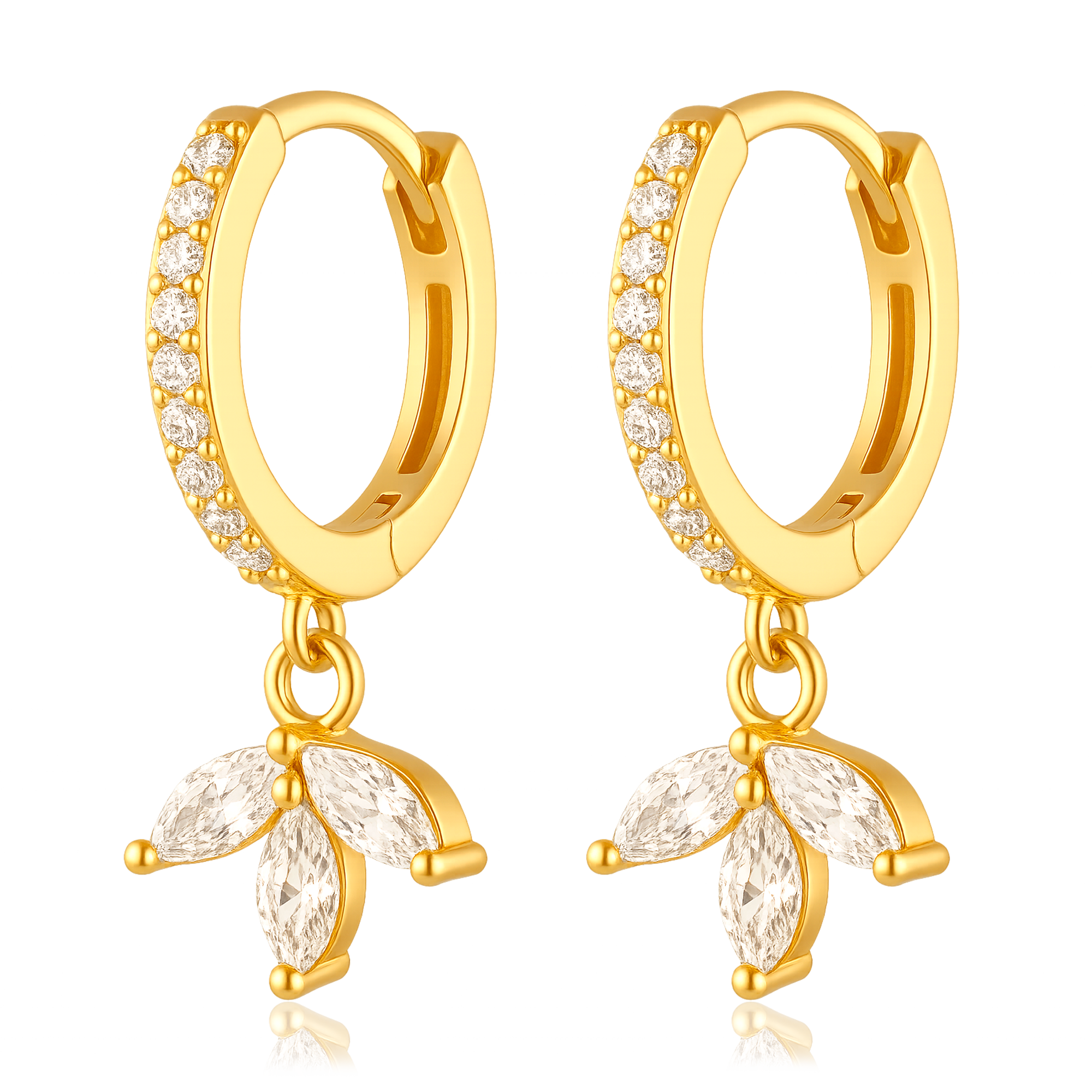 Stella Gold Earrings 