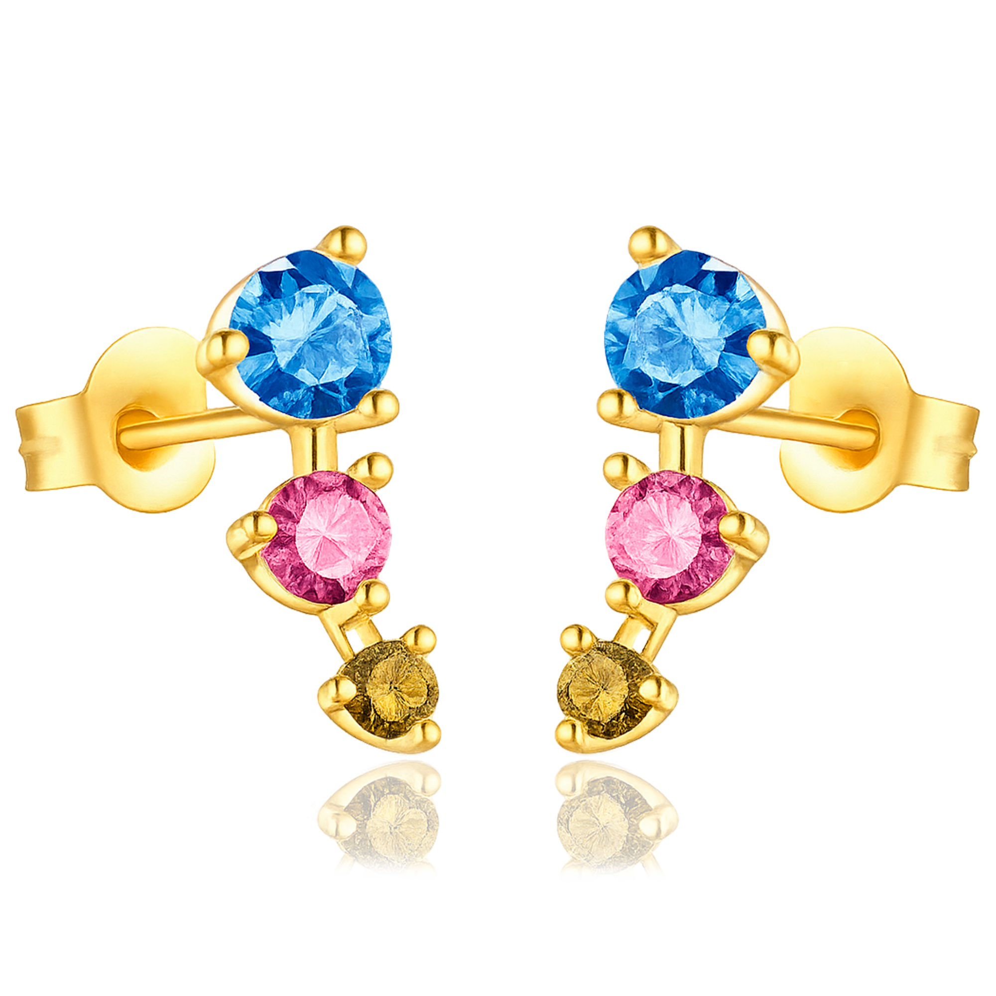 Stary Gold Earrings