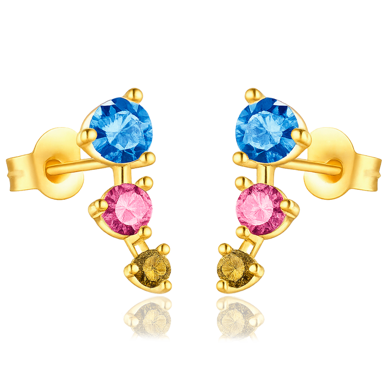 Stary Gold Earrings