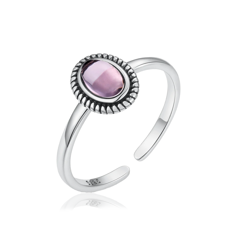 Anillo Trisha Plata