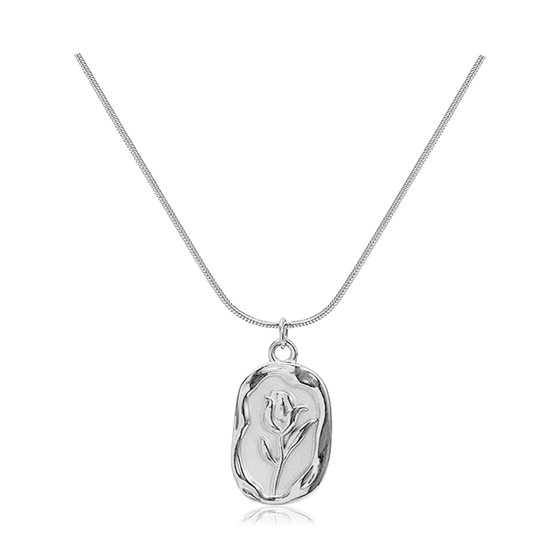 Collana Tulipano Argento