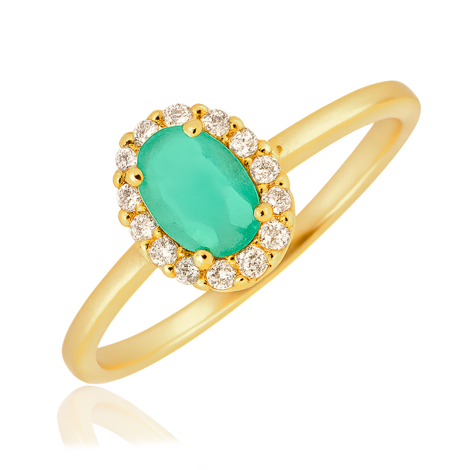 Pink Oval Ring 