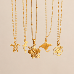 Gold Sun Necklace