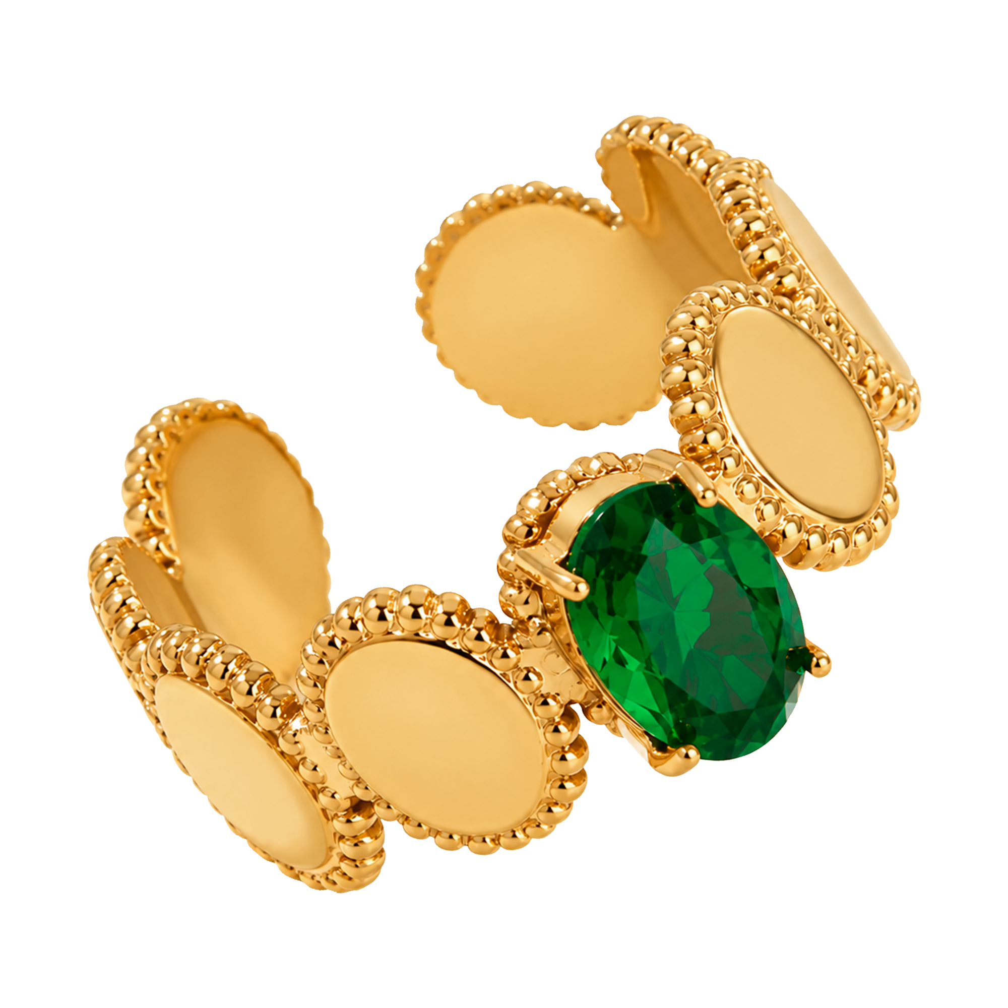 Anillo Viridia Green Oro