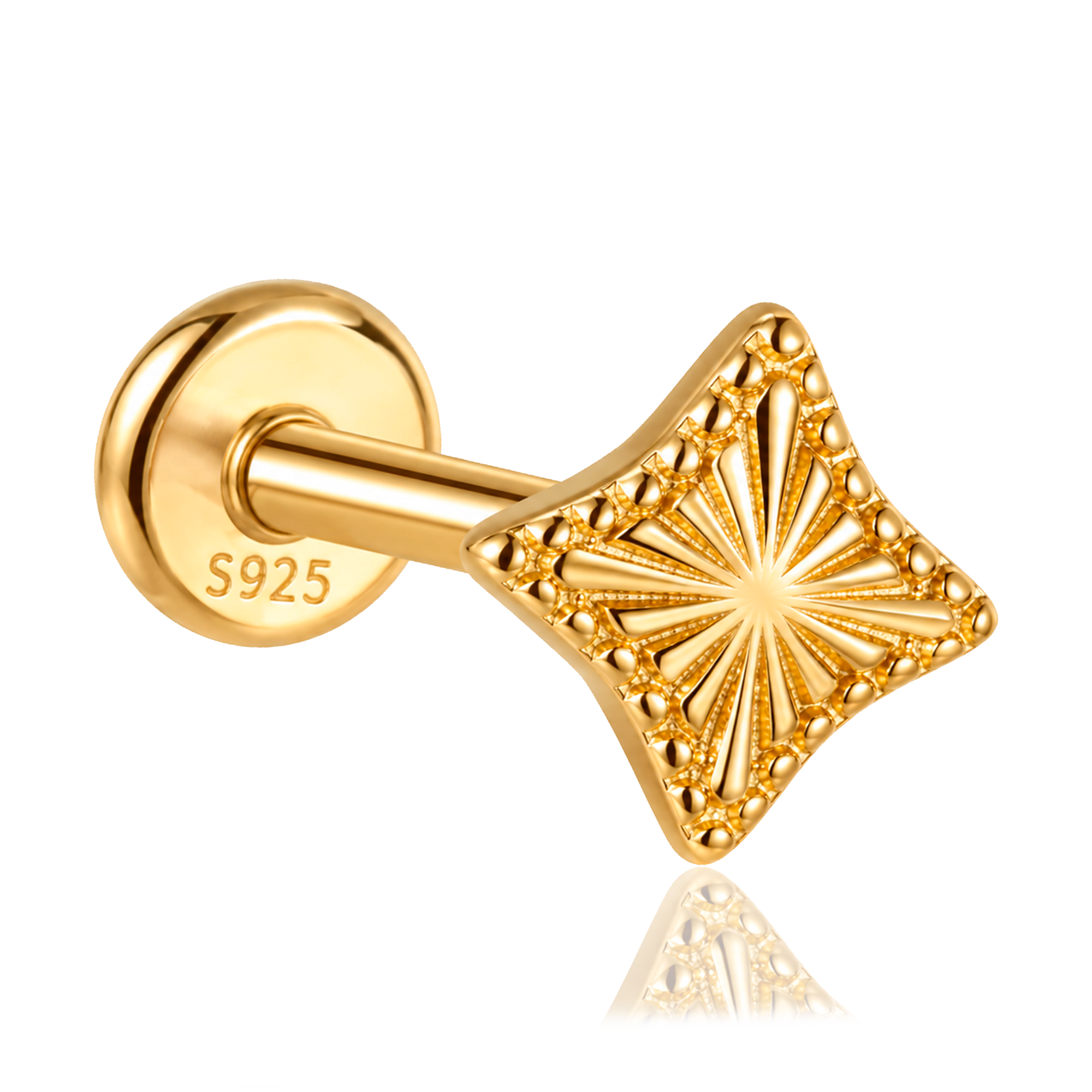 Piercing Vintage Star Oro