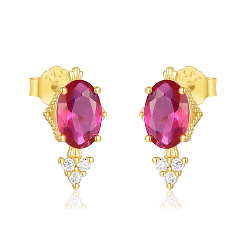 Stary Gold Earrings