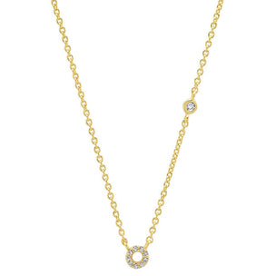 Collar Shiny Inicial Oro