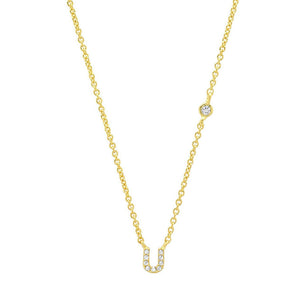 Collar Shiny Inicial Oro