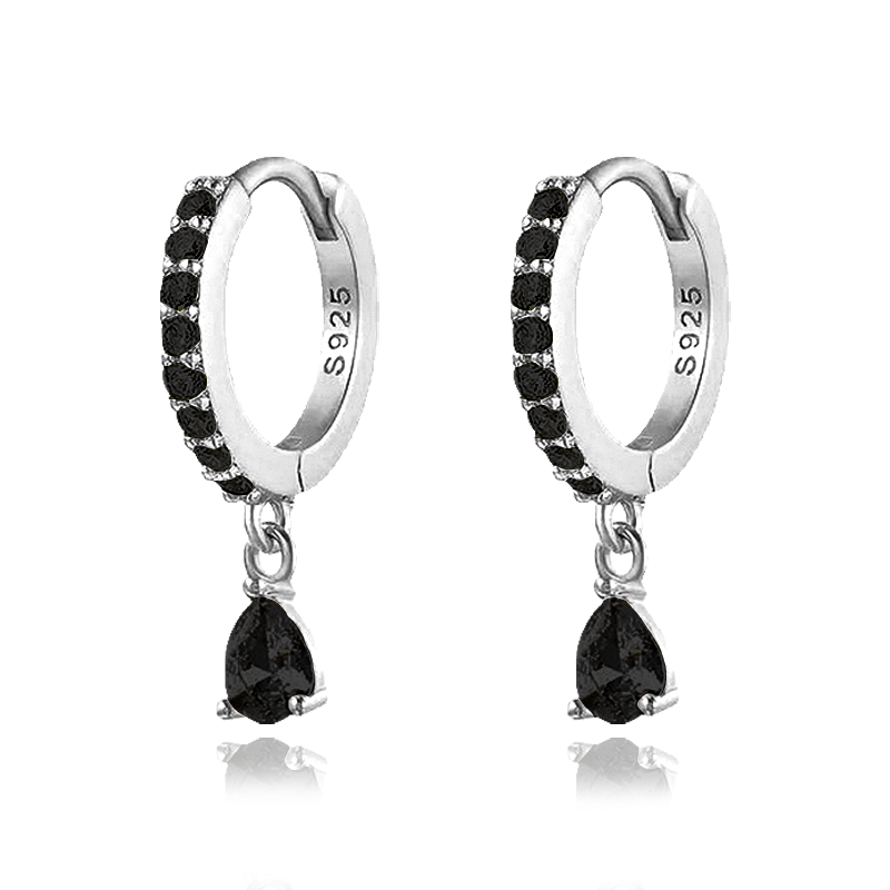 Ayla Black Silver Earrings