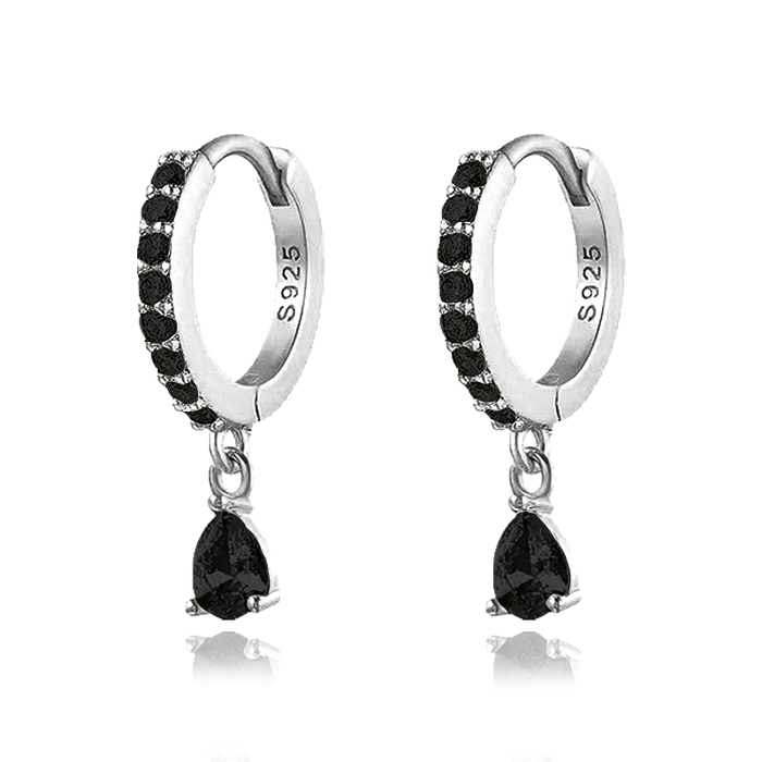 Ayla Black Silver Earrings
