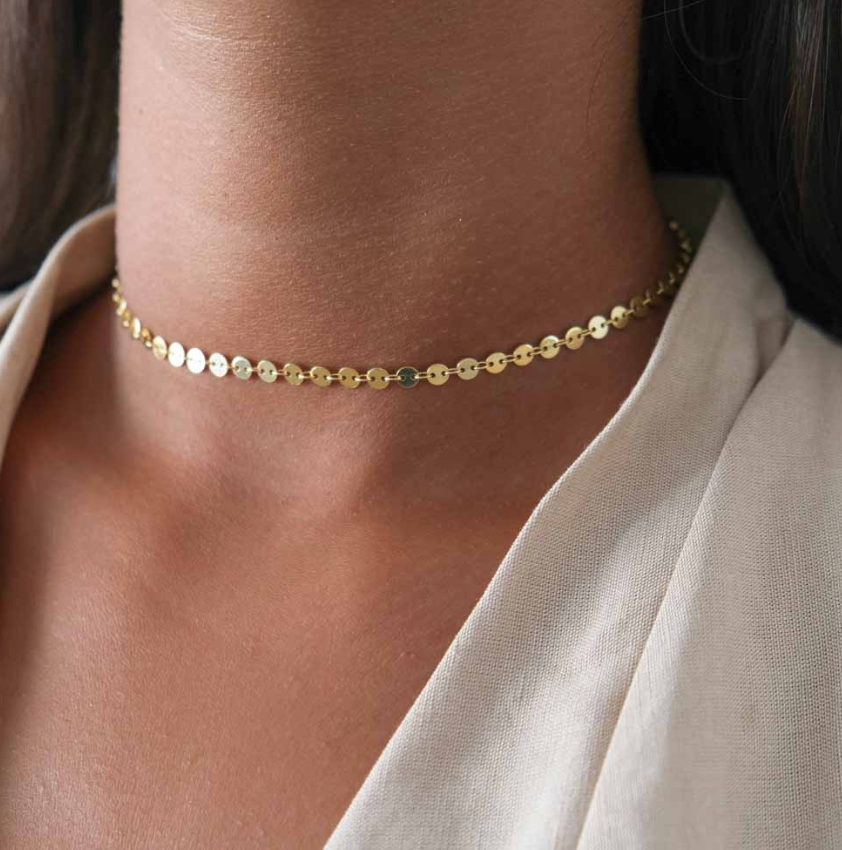 Choker Coins Oro