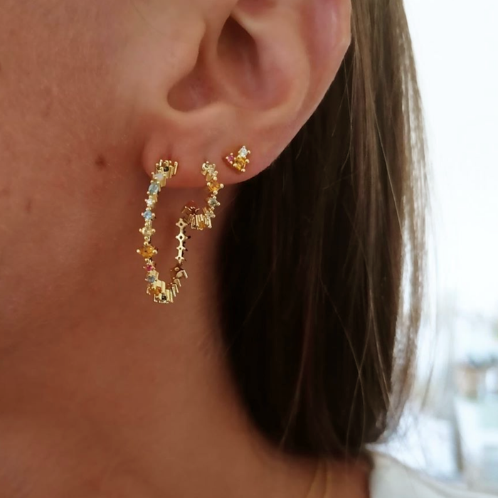 Orecchini Minerva Small Oro