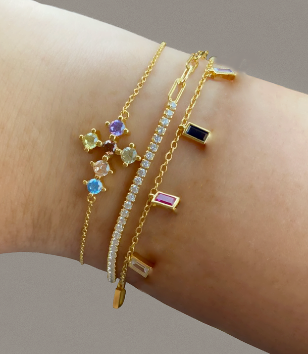 Pulsera Phoebe Colors Oro