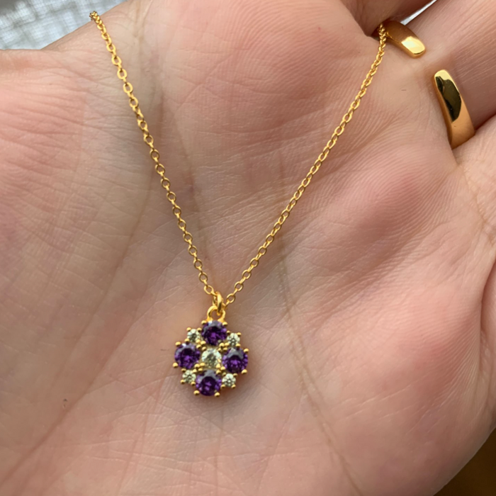 Parisa Lilac Necklace