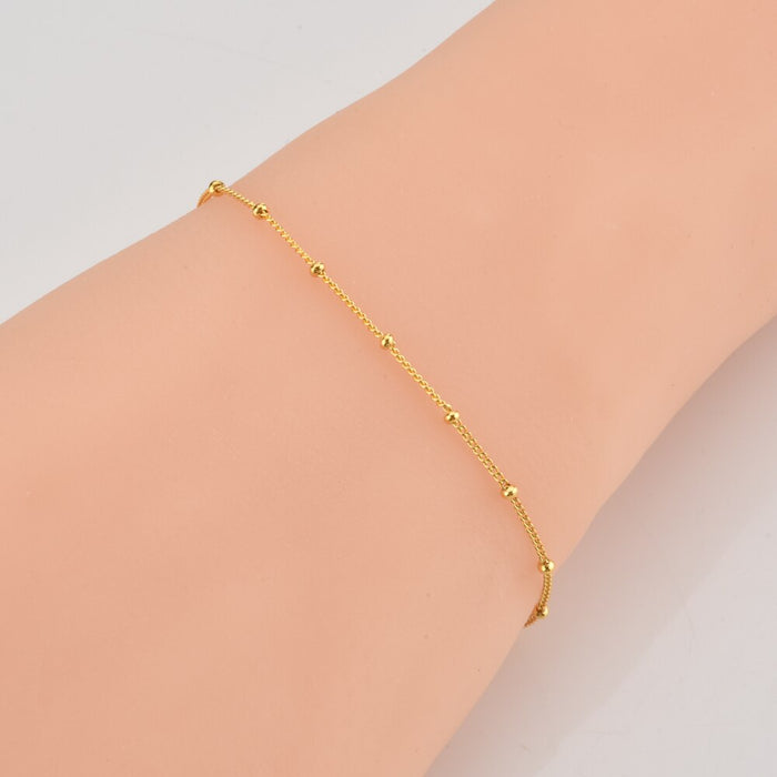 Pulsera Bolitas Oro