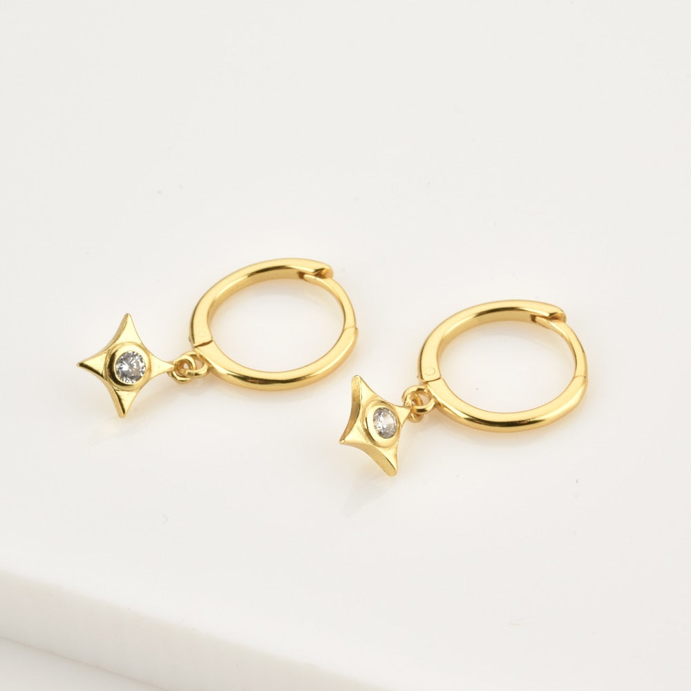 Gold Baris Hoops