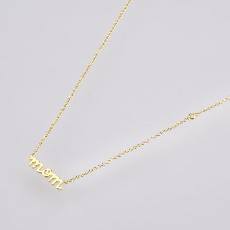 Gold Mom Necklace