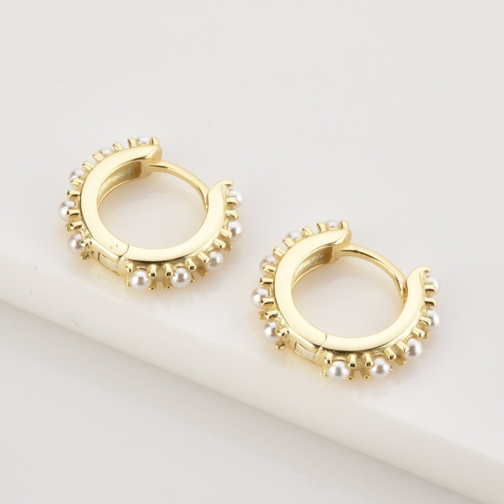 Gold Mermaid Earrings