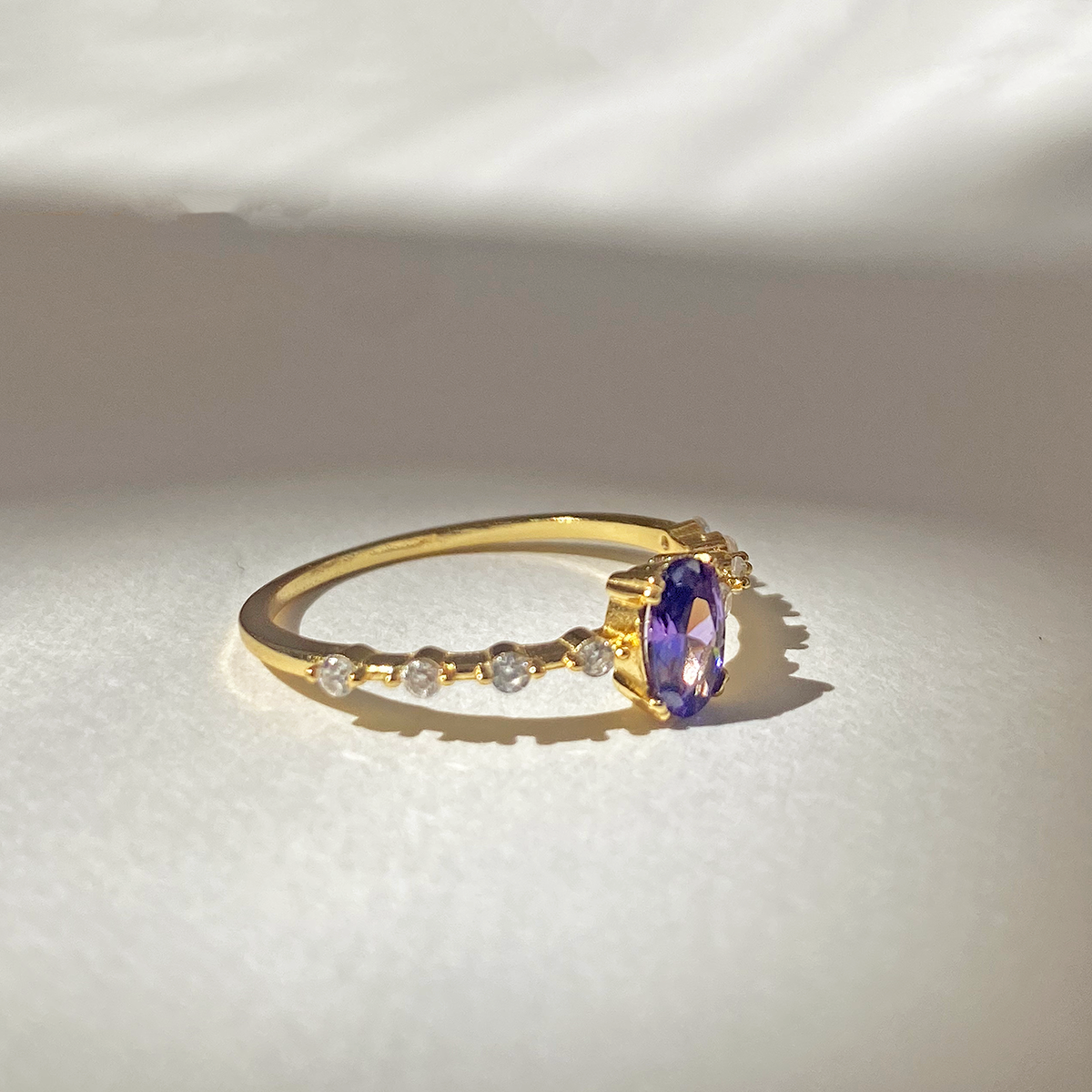 Zarina Lilac Ring