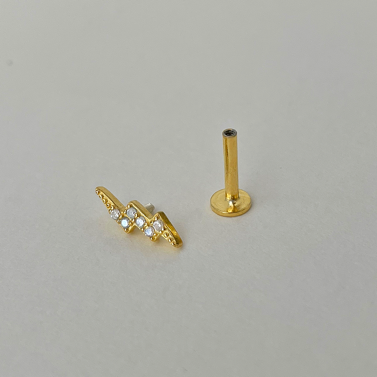 Storm Gold Earring