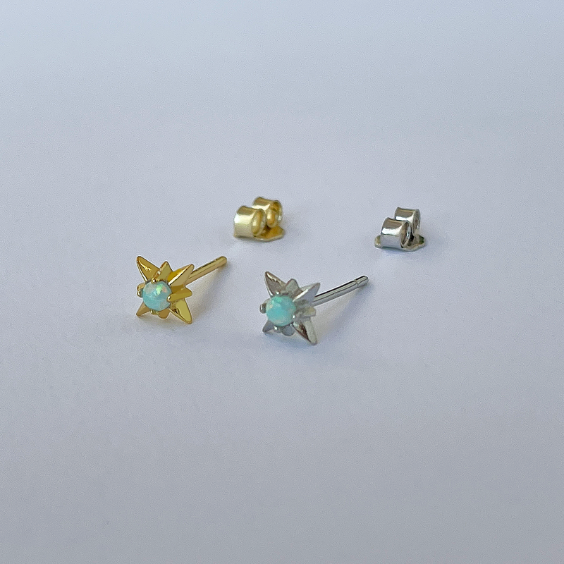 Gold Opal Stella Earring