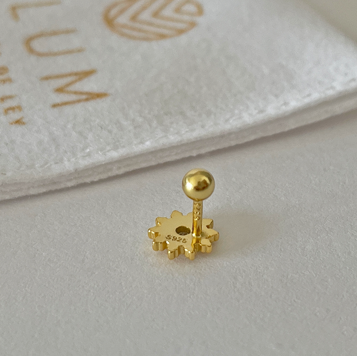 Zan Gold Earring