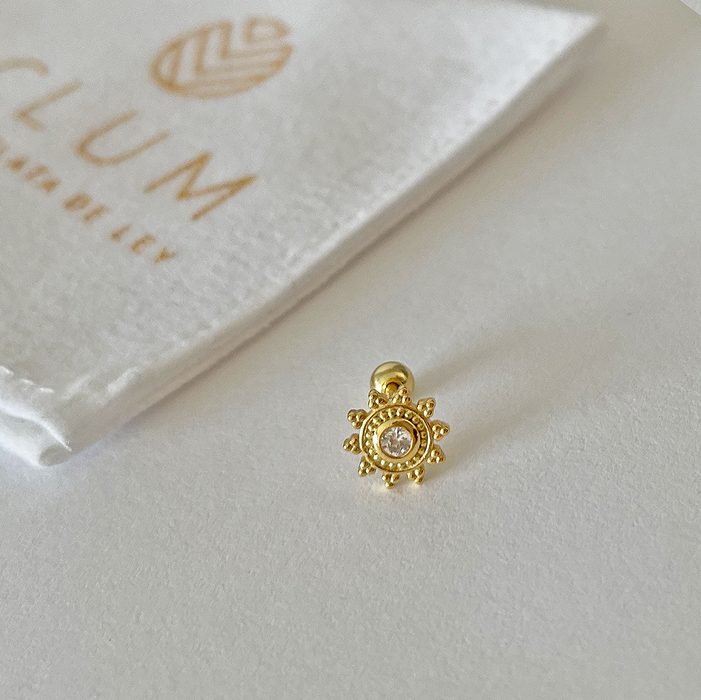 Zan Gold Earring