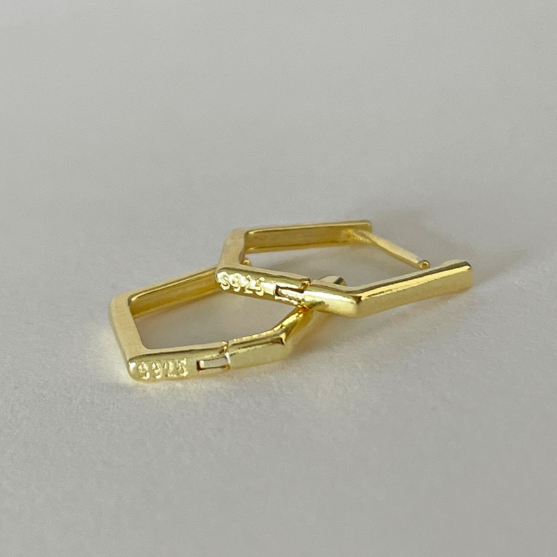 Axelia Gold Earrings