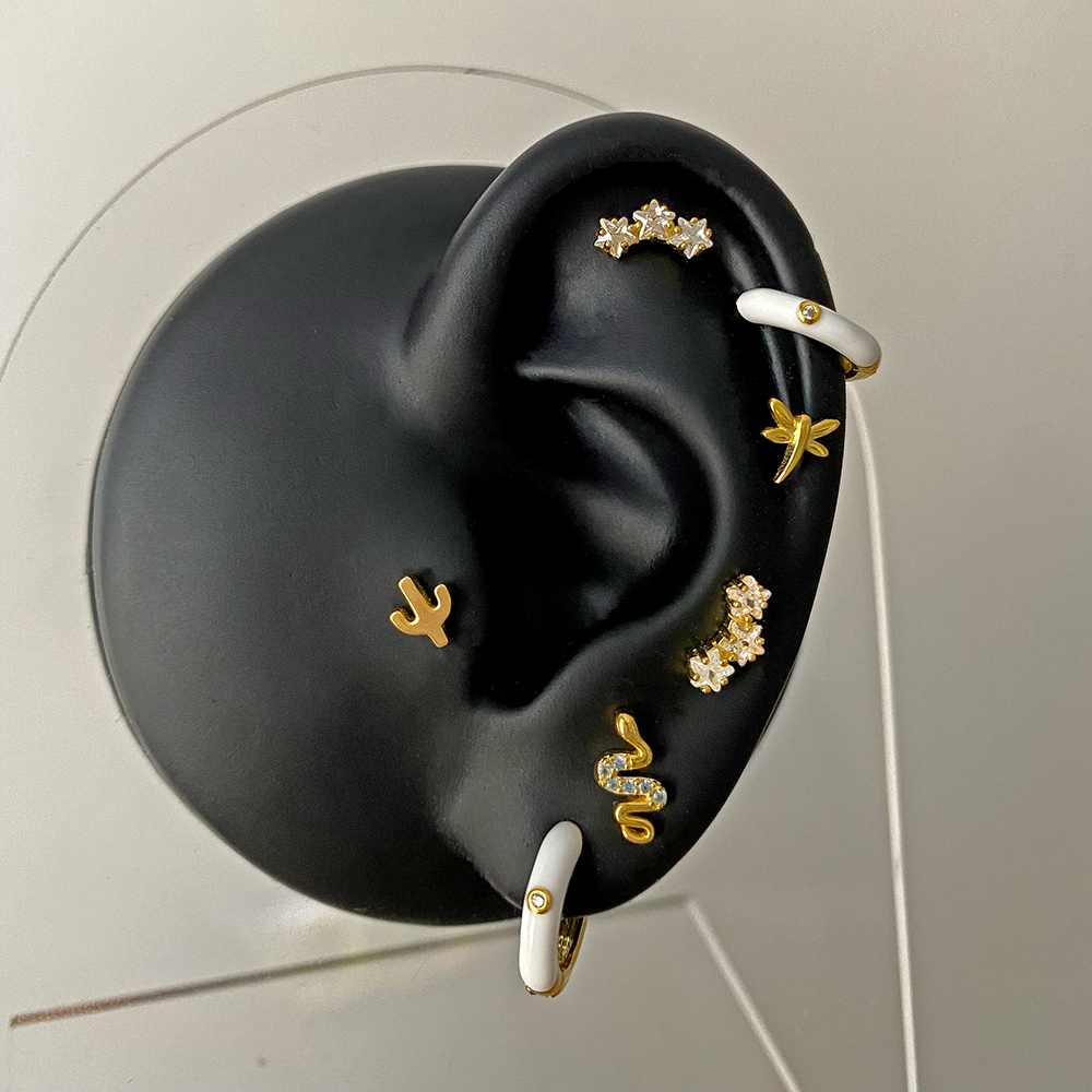 Gold Fairy Earring