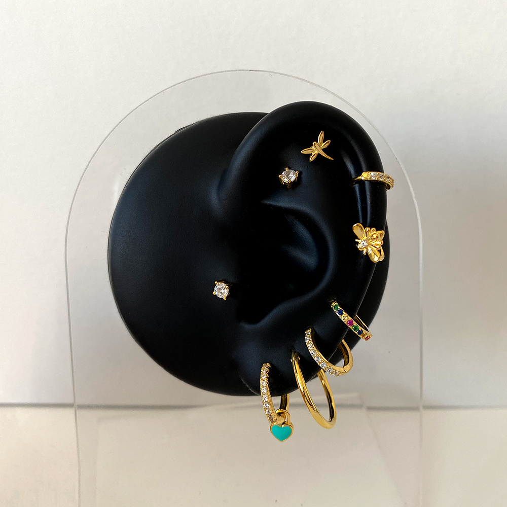 Ear Cuff Bee Oro