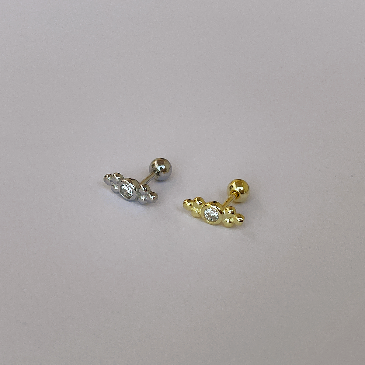 Zan Gold Earring