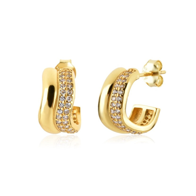 Theia Gold Earrings