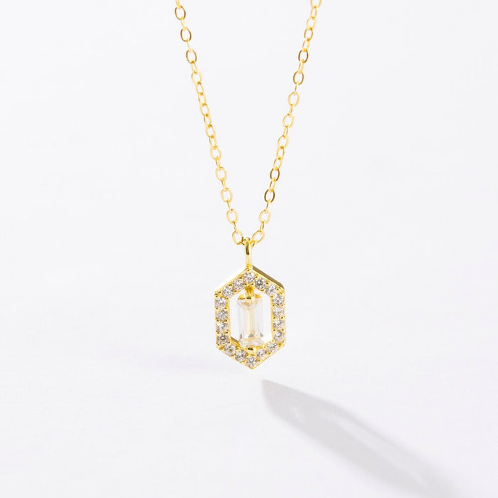 Gold Lyra Necklace