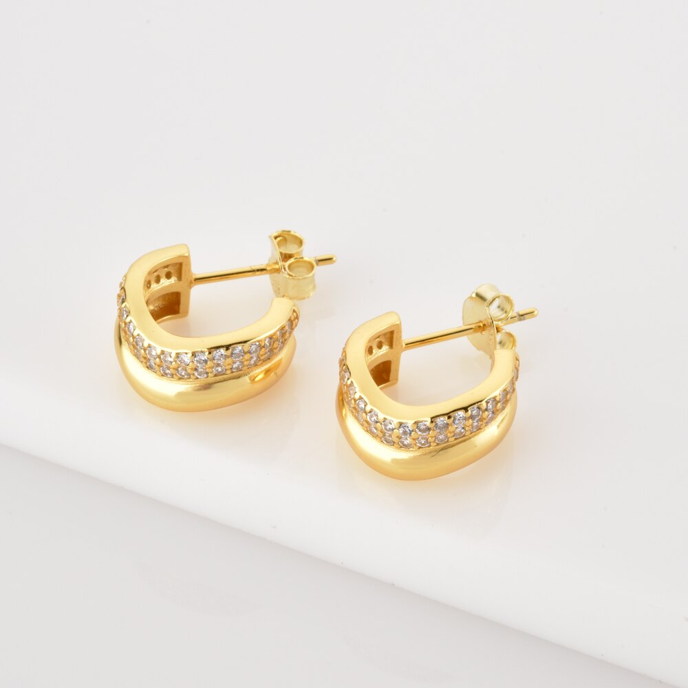 Theia Gold Earrings