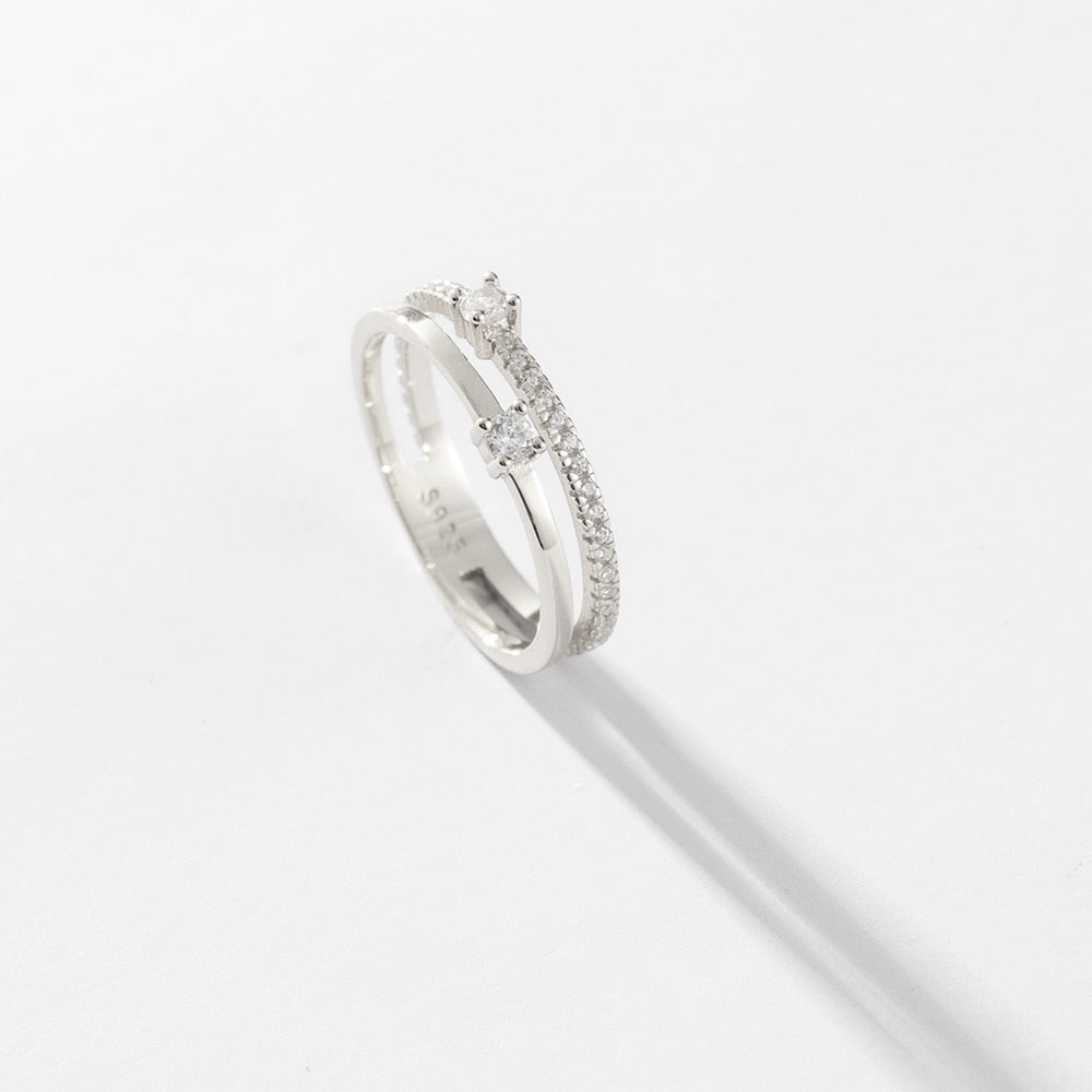 Jimena silver ring