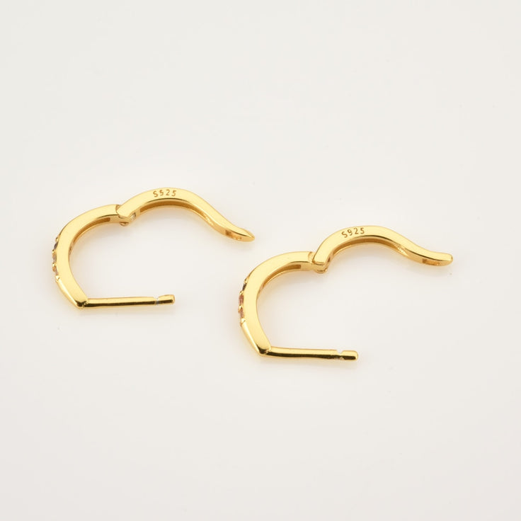 Sakura Gold Earrings
