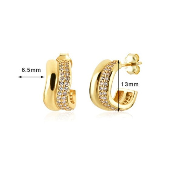 Theia Gold Earrings