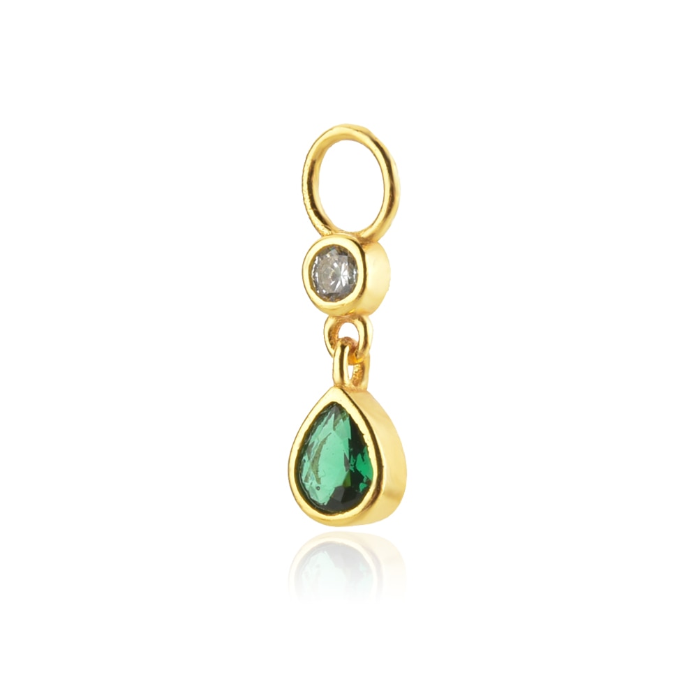 Charm Green Drop