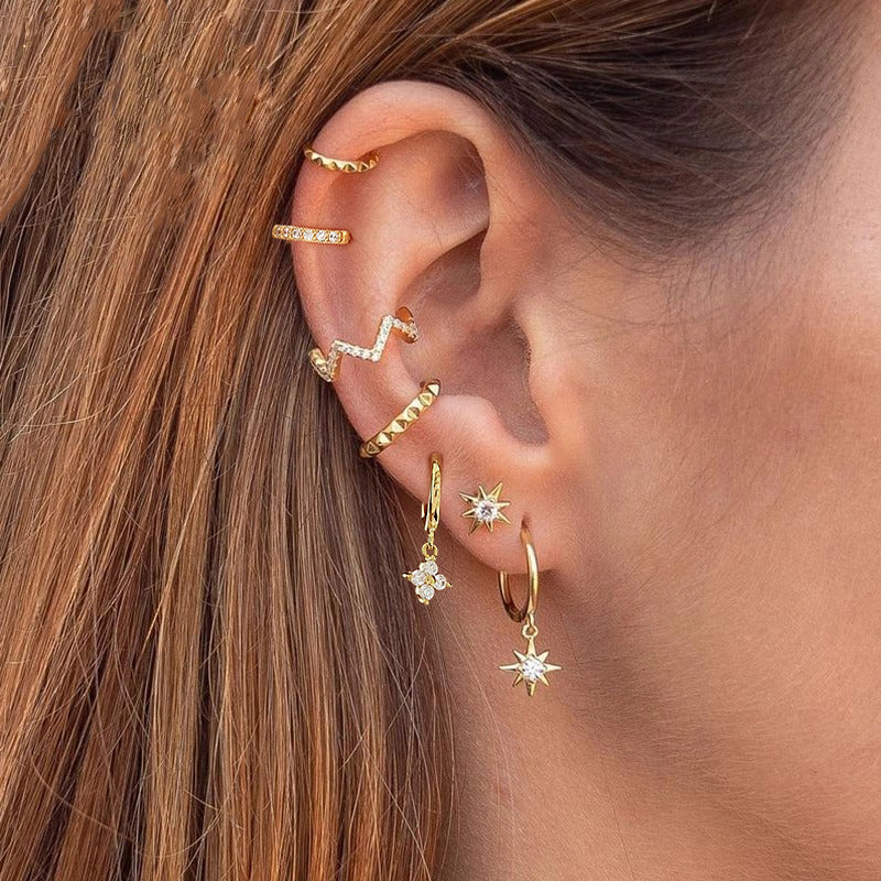 Stella Gold Earrings 