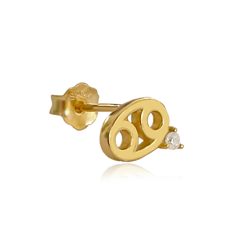 Pendiente Mini Zodiaco Oro