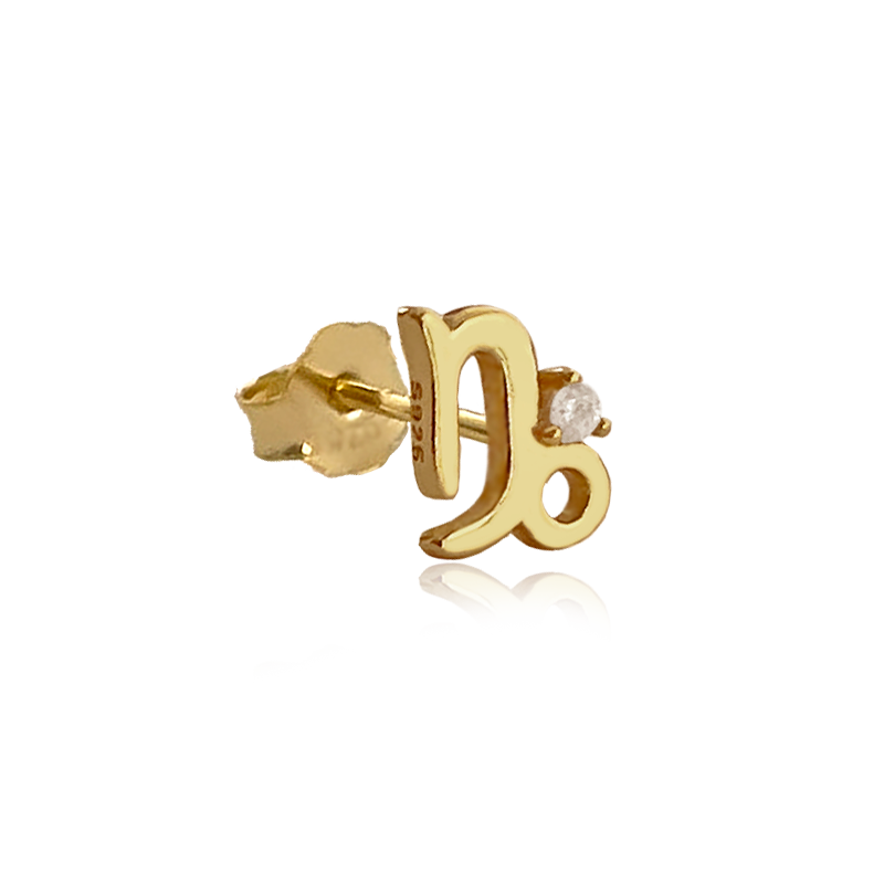 Pendiente Mini Zodiaco Oro